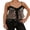 Black, variant on Women's Sleeveless Camisole Stylish Sequin V Neck Slim Sheer Spaghetti Strap Tank Tops
