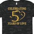 thumbnail image 3 of Inktastic 50th Wedding Anniversary 50 Years T-Shirt, 3 of 4