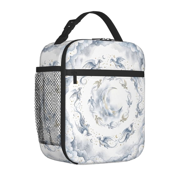 Dinosaurs Lunch Box Reusable Insulated Lunch Bag For Women Men Waterproof Tote Lunch Box Thermal Cooler Lunch Tote Bag For Work Office Travel Picnic