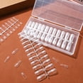 thumbnail image 1 of unbranded 240Ud Transparente Postizas Con Punta Cuadrada Para Manicura Y Extensiones Gel, 1 of 6