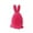 Red115, variant on MORESEC Home Flocked Easter Egg and Rabbit Ornaments, Fuzzy Bunny Figurines for Home Tabletop Spring Décor, Set of 1