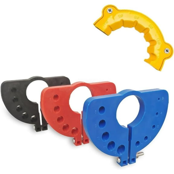 Drill Bit Sharpener, Power Drill Bit Grinding Attachment for 2 to 14 mm Bits, Old Drill Bit Grinder, 4Pcs Angle Grinder Drill Bit Sharpener