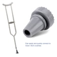 thumbnail image 2 of Embouts de Canne en Caoutchouc Gris pour Utilisation Antidérapante sur Routes Humides, 2 of 8