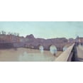 thumbnail image 3 of Bay, Noah 18x11 Black Modern Framed Museum Art Print Titled - Ponte Sant Angelo, 3 of 5