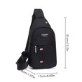 thumbnail image 2 of PENGXIANG Men Chest Bag Creative Casual Large Capacity Sling Backpack Crossbody Sling Bag, 2 of 10