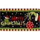 thumbnail image 2 of Ideasonna Grinch - Felpudo para puerta de entrada, diseño navideño, 2 of 4