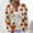Orange, variant on Trushirts Womens Orange Fall Leaves Print Cardigan - Soft Acrylic Open-Front Long-Sleeve, Relaxed Fit, Machine-Washable, Plus Size S-XXXXXL for Casual Fall Wear,Size 3XL