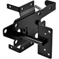 thumbnail image 1 of SelfLocking Gate Latch Post Mount Automatic Gravity Lever Wood Fence Gate Latches with Fasteners/ Finish Steel Gate Latch to Secure Pool, 1 of 8