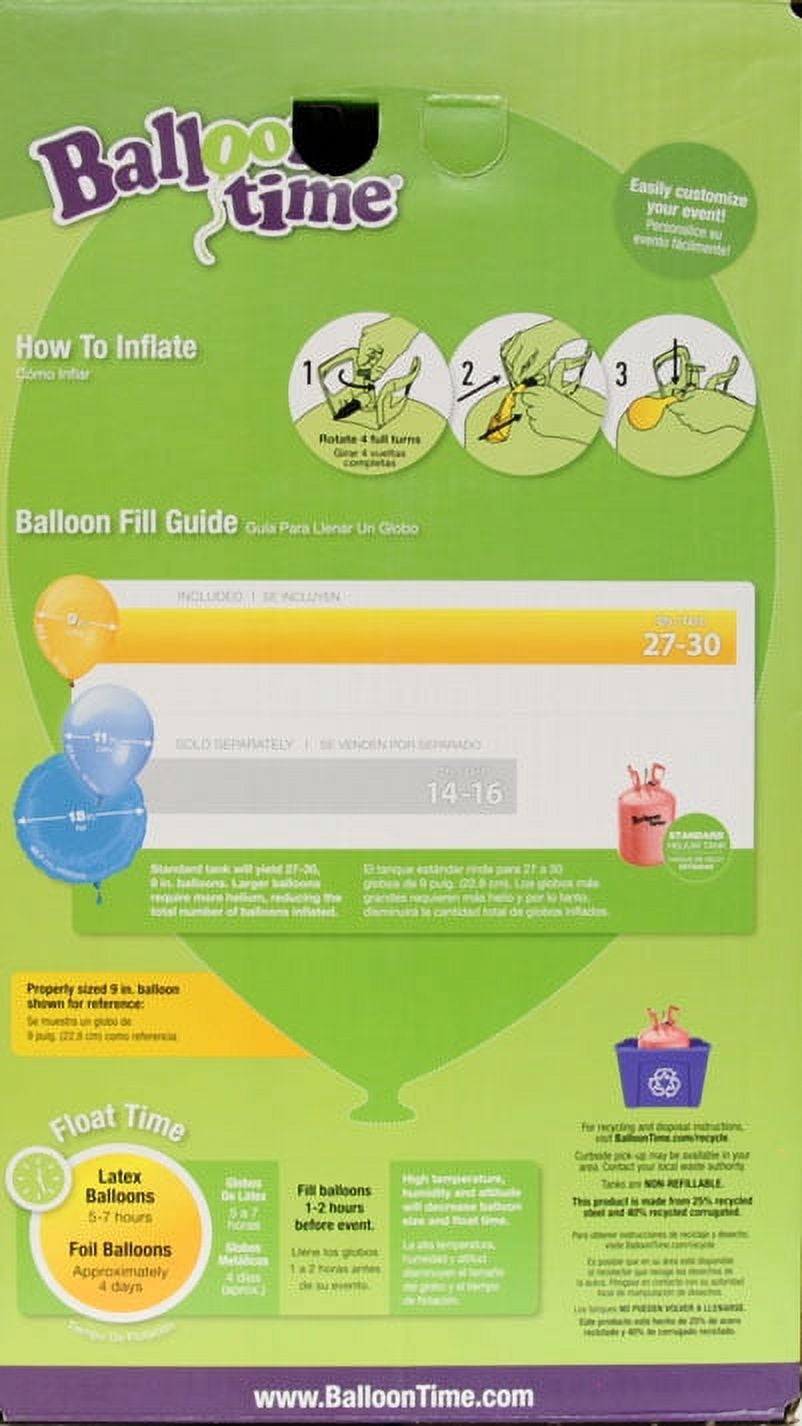 Balloon Time Helium Kit 30ct