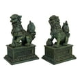 thumbnail image 4 of Ebros Chinese Forbidden Palace Guardian Pair Fu Foo Dogs Lions Figurine Bookends, 4 of 7