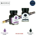 thumbnail image 1 of Monteverde 60ml Core Fountain Pen Ink Bottle (30ml Purple Reign Ink Bottle G309PR, 30ml Blue/Black Ink Bottle G309BB), 1 of 2