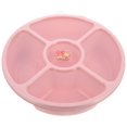 thumbnail image 4 of CNKOO 3 Pack Snack Tray Fruit Divided Vegetable with Lid Serving Child Blue, 4 of 8