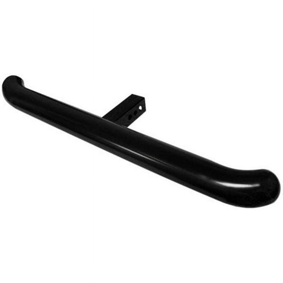 Black Horse Rear Black Bumper Protector Hitch Step Universal