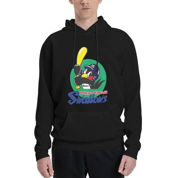 Tokyo Yakult Swallows Hoodie Fleece Casual Pullover Sweatshirt