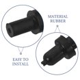 thumbnail image 3 of unbranded 10Ud Adaptador Negro Para Inflador De Balones Con Agujas Para Reparación En Exterior, 3 of 8