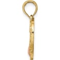 thumbnail image 2 of 14K Two-Tone Heart With #1 Mother Charm (19 X 17) Made In United States k9211, 2 of 5