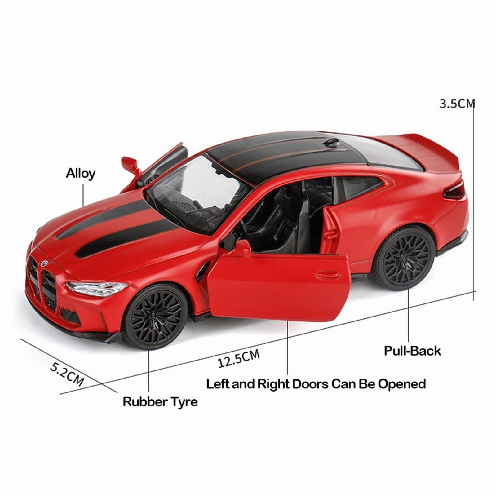 1:38 Scale BMW M4 CSL Diecast Alloy&Plastic Model Car