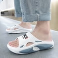 thumbnail image 3 of New Fashion Men Slippers Summer 2024 Outdoor Beach Slipper Soft Wear-resistant Trendy EVA Slides Home Comfort Flip Flops, 3 of 5