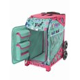 thumbnail image 4 of ZUCA Sac de Sport Lama Rama avec Cadre Rose et Roues, 4 of 6