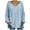 Light blue, variant on Women's Oversized Crewneck Sweater Batwing Puff Long Sleeve Cable Slouchy Pullover Jumper Tops Blue XL