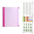 thumbnail image 3 of Important Document Organizer, Ngxiha Folders for Document, Binder for Important Documents, Family Emergency Planner, Paper File Folio Organizer with Labels Bound Expanding File, 3 of 8