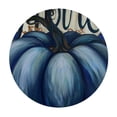 thumbnail image 4 of WYYP Pumpkin Pumpkin Round Tablecloth Washable for Home Kitchen Outdoor Decoration 100% Polyester Fiber Full Width Single-Sided Printing White, 4 of 8