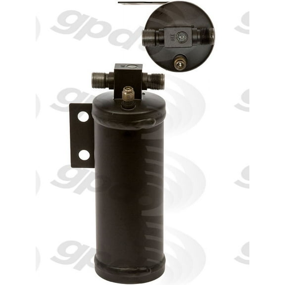 Global Parts Distributors 1411502 A/C Receiver Drier Fits select: 1988-1993 FORD FESTIVA, 1991-1993 MERCURY TRACER