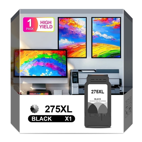 TS3722 ink cartridge for PG275xl ink cartridge Compatible for Canon 275xl Printer Ink cartridge for Canon PIXMA TS3722 TR4722 TS3522 TR4700 TS3520