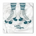 thumbnail image 1 of Retro Bandana, Retro Roller Skates, Unisex Head and Neck Tie, by Ambesonne, 1 of 2