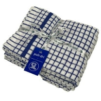 poli-dri Kitchen Tea Towels by Samuel Lamont and Sons Blue, 3 Pack