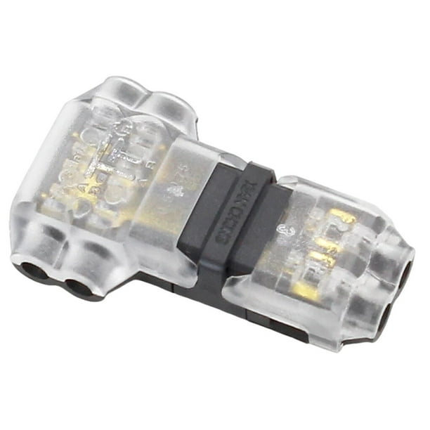 Cateissary Conector de cable Empalme rápido Terminal de crimpado en T Piezas de repuesto eléctricas Electrónica miscelánea