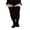 Black, variant on HNMKIU Plus Size Women's Over Knee Thigh High Socks Extra Thick and Tall Stockings for Comfortable Warm Wear Black,A