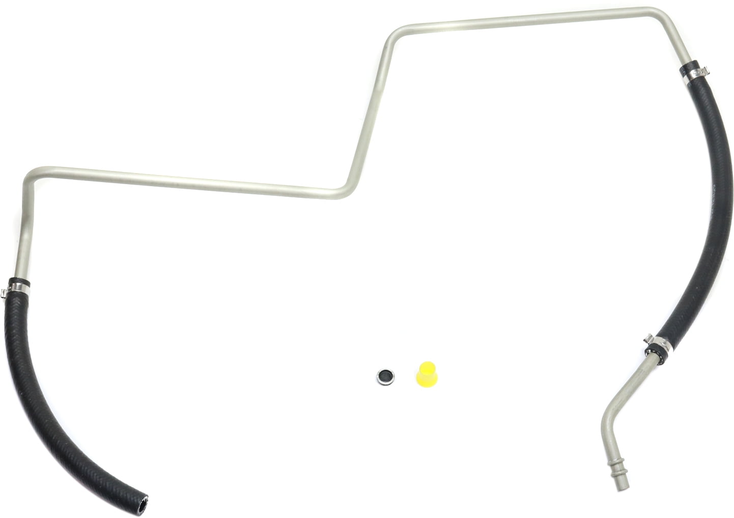 Power Steering Hose Compatible with 2002-2009 Chevrolet Trailblazer GMC Envoy 6Cyl 4.2L Gear to Cooler Return