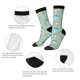 thumbnail image 4 of Fotbe Cute Dogs Corgi Calcetas Largas con Estampado para Hombre y Mujer – Calcetas de Compresión Transpirables y Elásticas, Viajar y Uso Diario Talla 5-11, 4 of 6