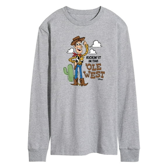 Toy Story - Kicking It In The Ole West  - Men's Long Sleeve T-Shirt