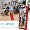 thumbnail image 6 of JTCASES for iPhone 11 Case, Sliding Camera Cover & Foldable Kickstand Shockproof Corners Anti-fall Rugged Anti-slip PC TPU Heavy Duty Protective Hybitd Shell - Red, 6 of 12