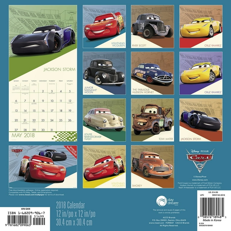 Lightning Mcqueen September 2025 Calendar Eadie Gusella
