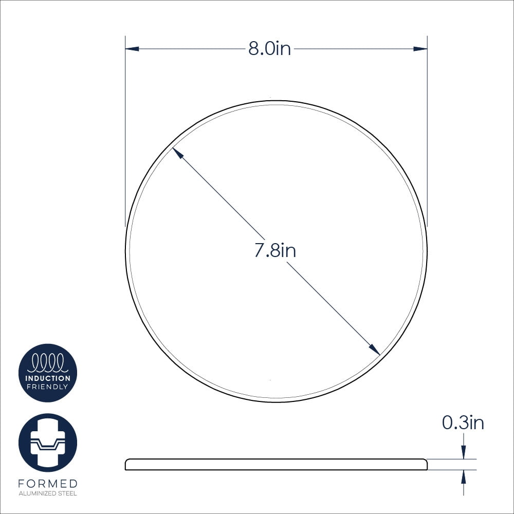 Nordic Ware 8 Inch Heat Tamer and Induction Stove Adapter Plate