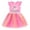 Pink, variant on Bluey Bingo Toddler Girls Dress