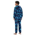 Jellifish Kids Boys Plush Flannel Fleece Onesie Sleepwear with Animal