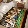 thumbnail image 4 of Dog Playing Billiards 3x5 Area Rugs for Living Room, Funny Animal Dog Non Slip Floor Mat Washable Low-Profile Indoor Carpet for Bedroom, Dining Room, Bathroom, 4 of 9