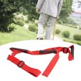 thumbnail image 1 of Leg Lifter Strap, Large Foothold Secure Leg Repositioning Sturdy Physical Therapy Leg Lifter Strap for  for Wheelchair Car, 1 of 7