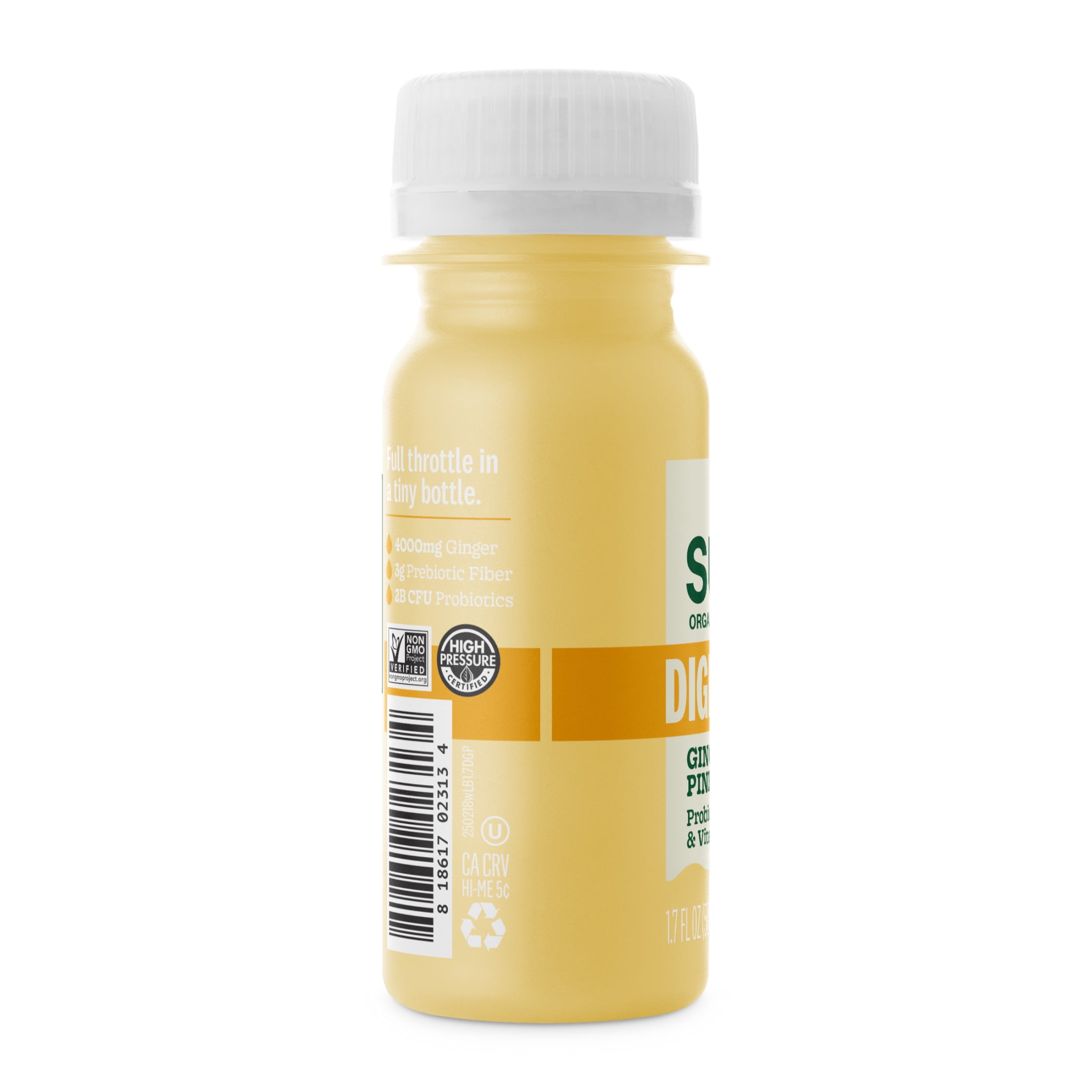 Suja Organic Digestion Ginger Pineapple Shot 1.7 fl oz Vegan