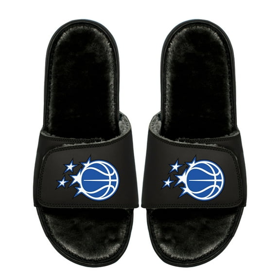 Unisex ISlide Orlando Magic Primary Logo Fur Slide Sandals