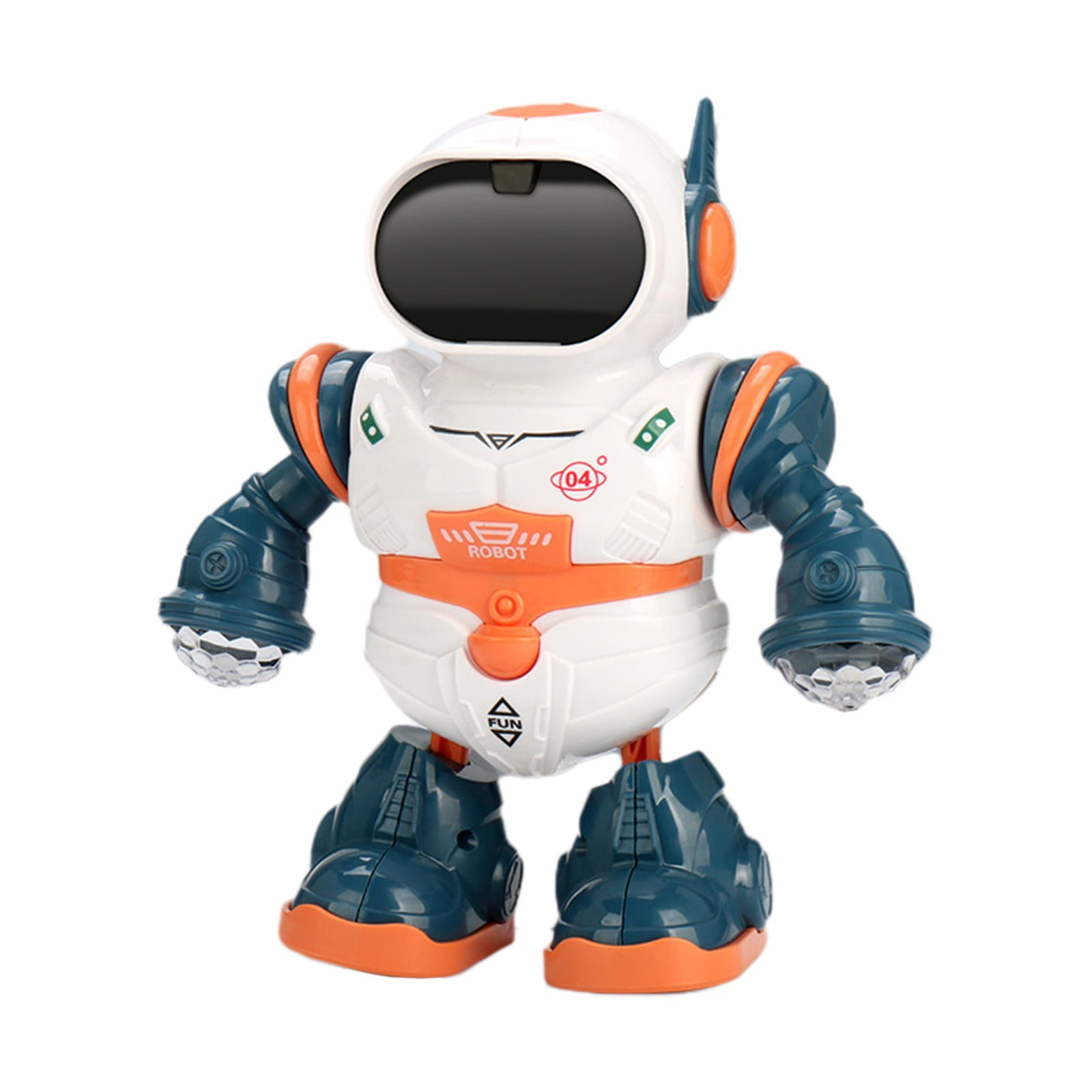 YiJuHui 3pcs Dancing Robot Toy with Music and LED Lights, Interactive Stunt Swings, Electronic Motion Tech Gift