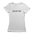 thumbnail image 1 of Geeks Get It Right Women's White T-shirt, 1 of 1