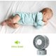 thumbnail image 4 of Refrigeración sin esfuerzo: miniventilador portátil con motor sin escobillas y tres velocidades ajustables, ultra silencioso para refrescarse en verano, 4 of 5