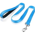thumbnail image 2 of FunTags 4FT Reflective Dog Leash with Soft Padded Handle for Training,Walking Lead for Medium & Small Dogs,3/4 Inch Wide,SkyBlue, 2 of 7