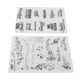 thumbnail image 4 of DIY transparente transparente lavable reutilizable hecho a mano regalos Material TPR textura suave para tarjetas de felicitación para álbumes de fotos para diarios ANGGREK Otros, 4 of 8