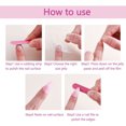 thumbnail image 6 of Valentine's Rose Hearts Press on Nails,Medium/Long Almond Fake Nails Pink Acrylic Glossy Glue on Nails,Reusable Winter Simple False Nails for Women Girls Holiday Daily Appointment Wear 24pcs, 6 of 6